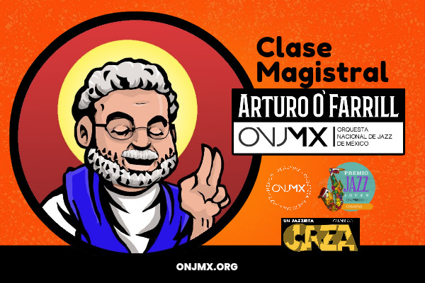 Master Class Internacional de Arturo O’farrill para el programa CREA de la ONJMX