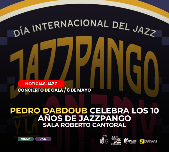Pedro Dabdoub celebra los 10 años de Jazzpango con concierto por el Día Internacional del Jazz