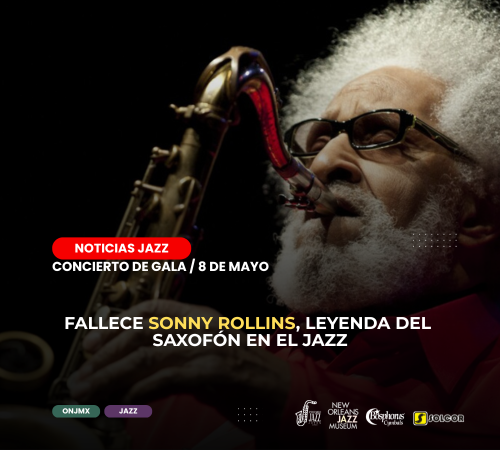 Fallece Sonny Rollins, leyenda del saxofón en el jazz